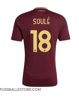 Günstige AS Roma Matias Soule #18 Heimtrikot 2024-25 Kurzarm